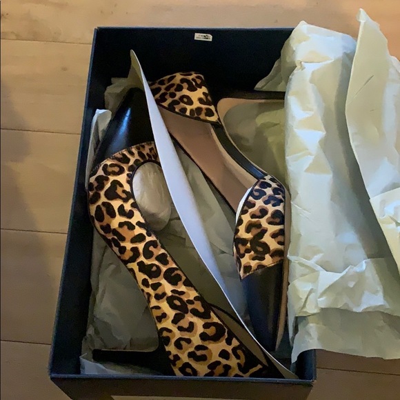 NEW Cole Haan Highline Cap Toe High Heel Calf Hair - Picture 15 of 16